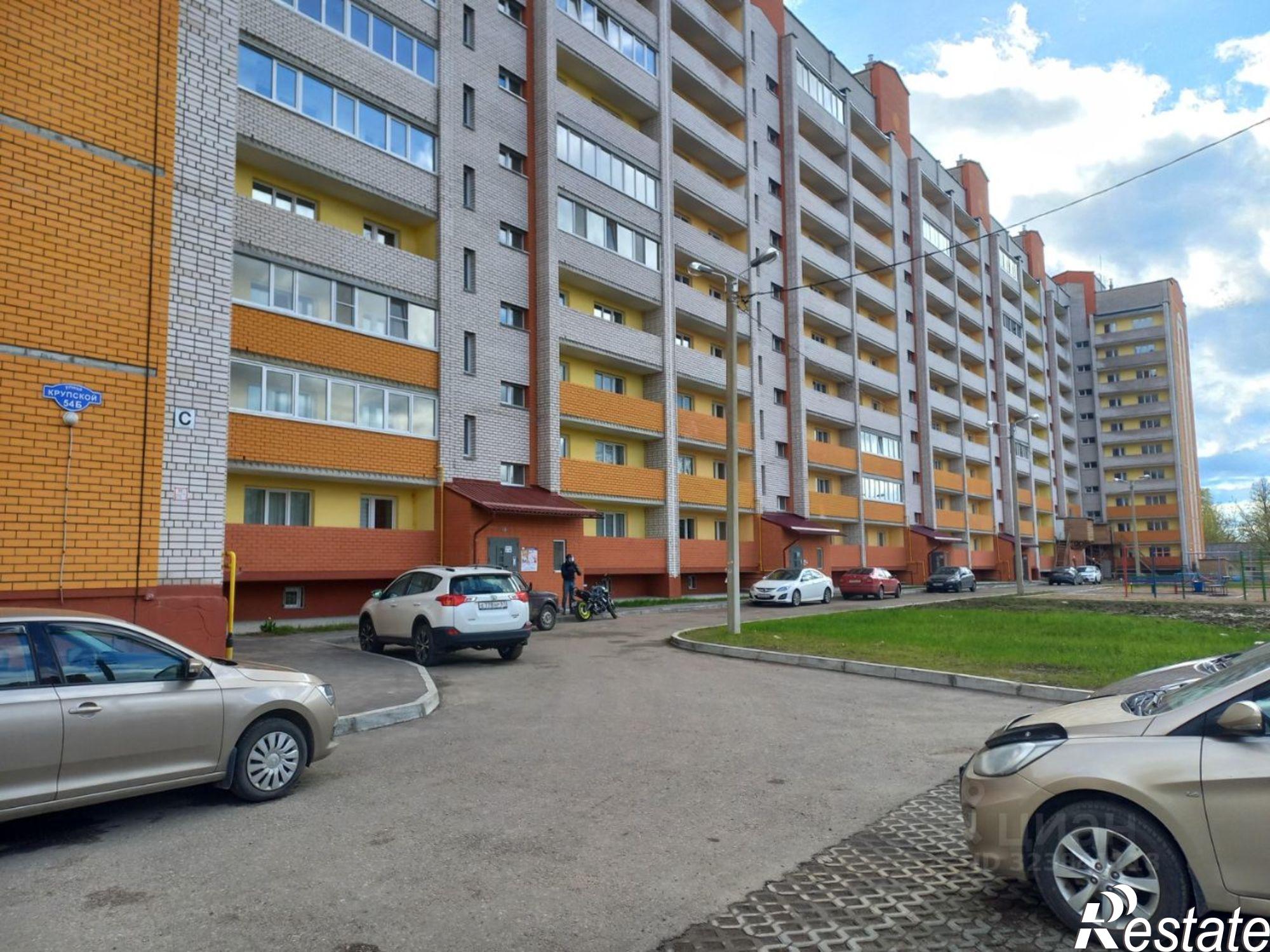 Купить квартиру за 7 431 000 рублей на улица Крупской, 54Б