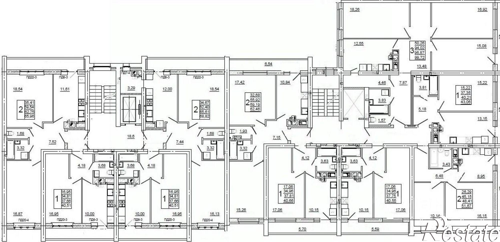 Купить квартиру за 7 431 000 рублей на улица Крупской, 54Б