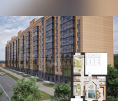 3-комн, 78 кв м, этаж 7/10 Краснинское шоссе, 26