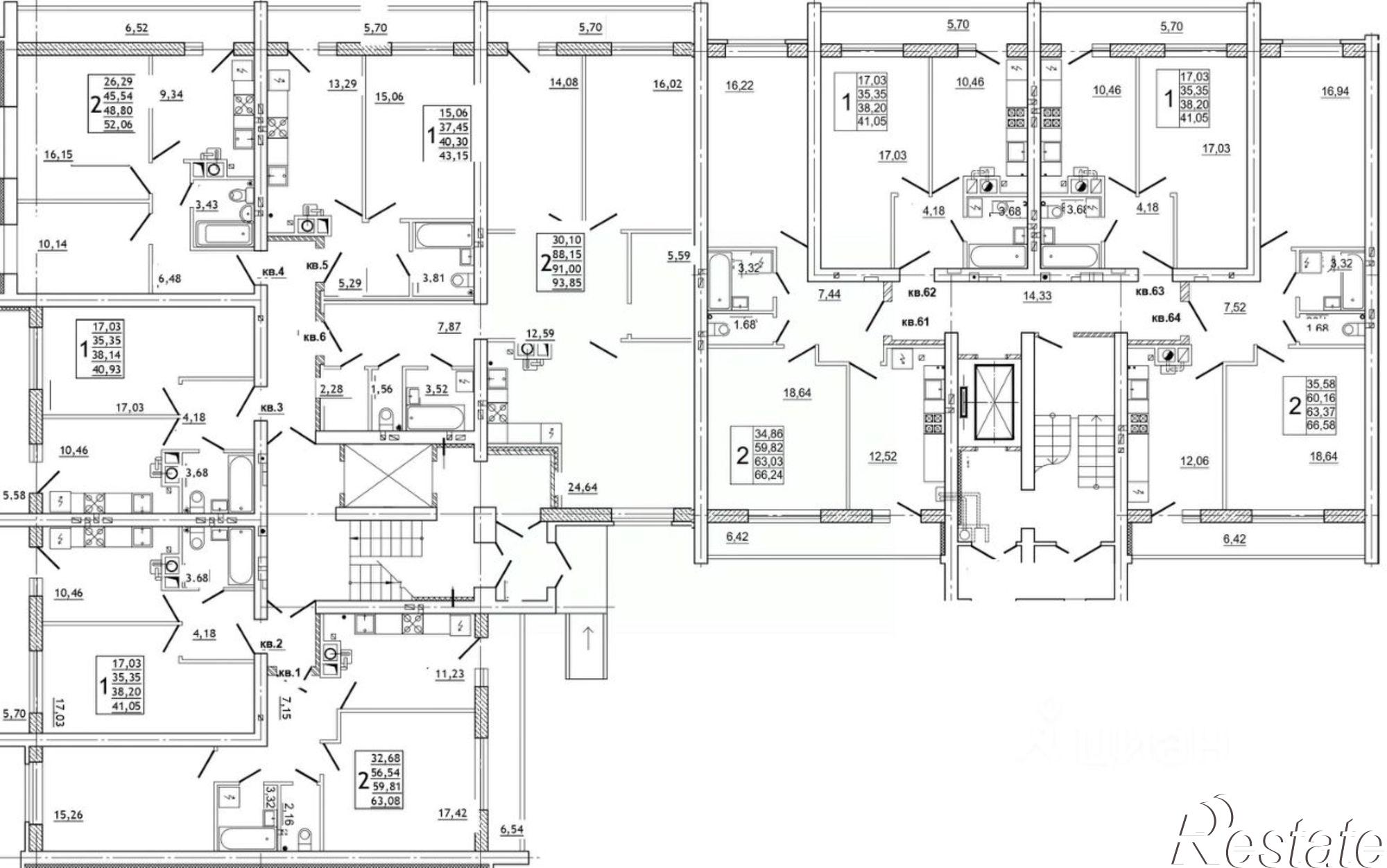 Купить квартиру за 3 676 000 рублей на Юбилейная улица, 17