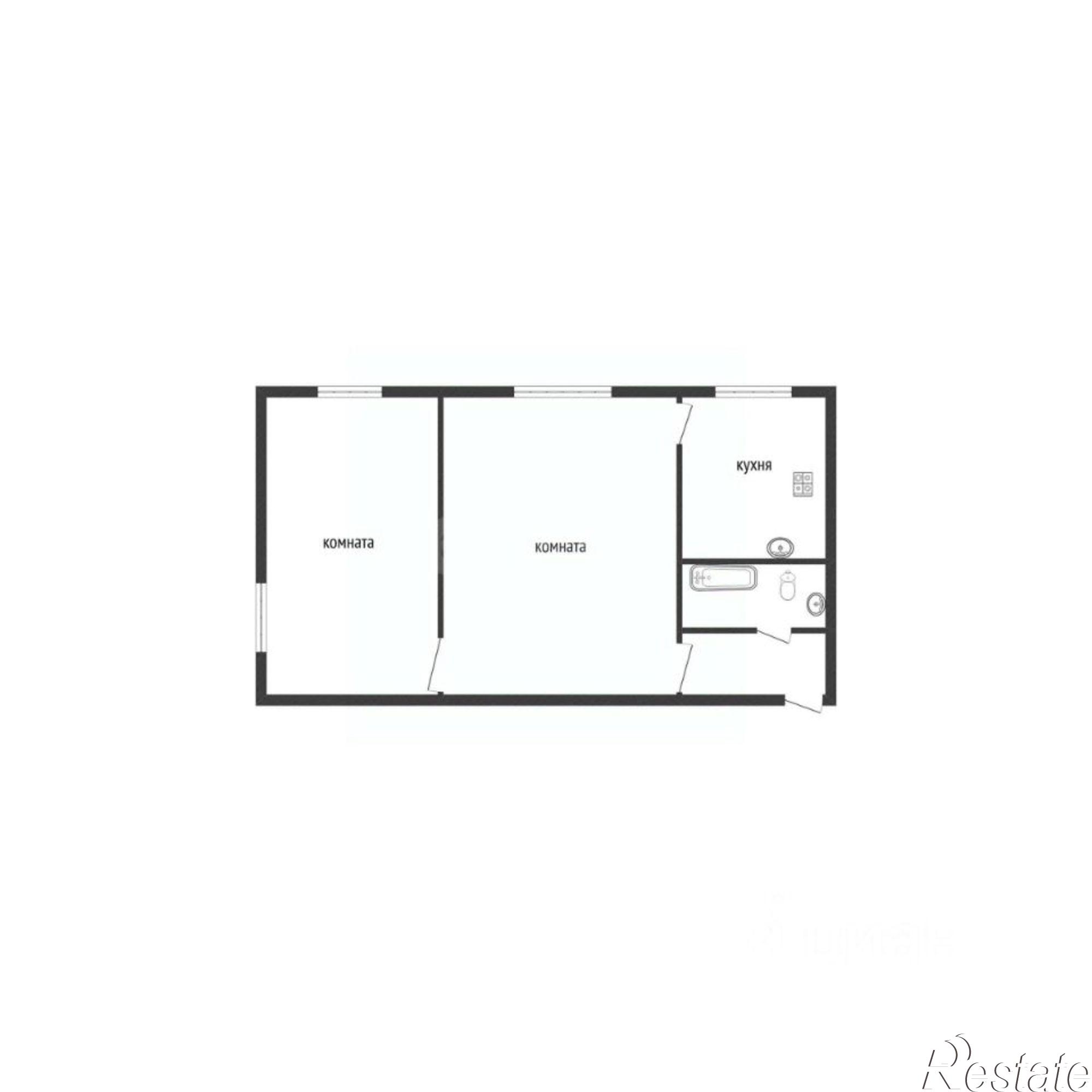 Купить квартиру за 2 450 000 рублей на Молодёжная улица, 12