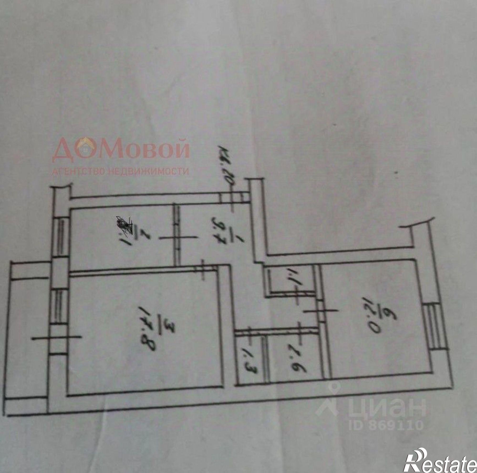 Купить квартиру за 2 900 000 рублей на Берёзовая улица, 12