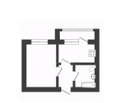 1-комн, 36кв м, этаж 6/10 Изумрудная улица, 5