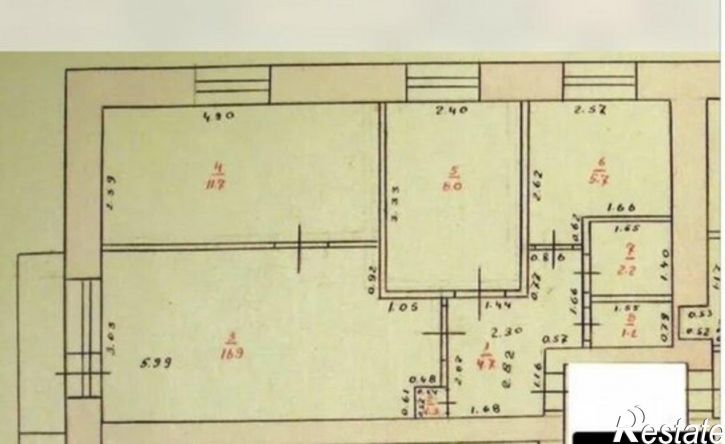 3-комн квартира Смоленск, посёлок Таборная Гора, переулок Октября, 1А