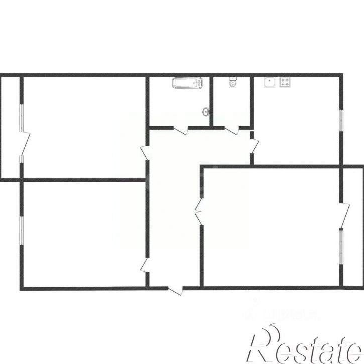 3-комн квартира улица Викторова, 31,  д. 31